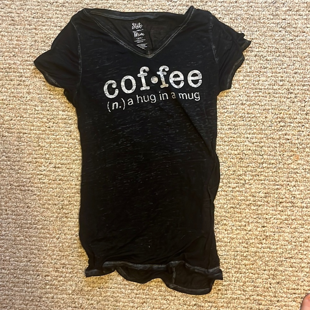 State of mind coffee shirt